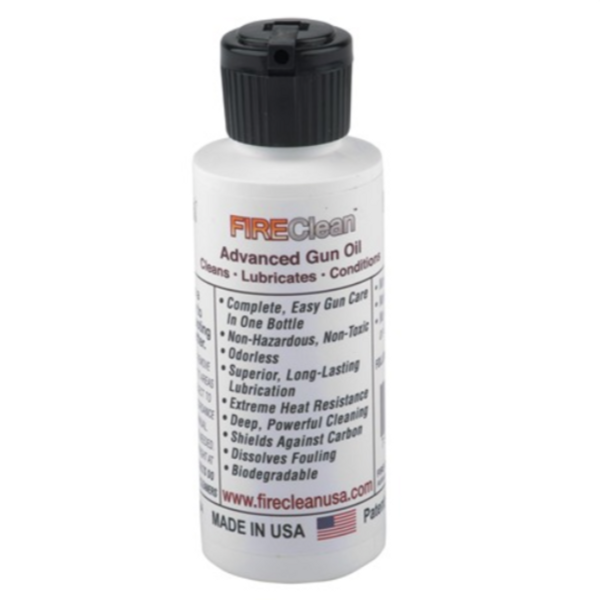 FIRECLEAN ADVANCED GUN OIL (2 OZ BOTTLE)